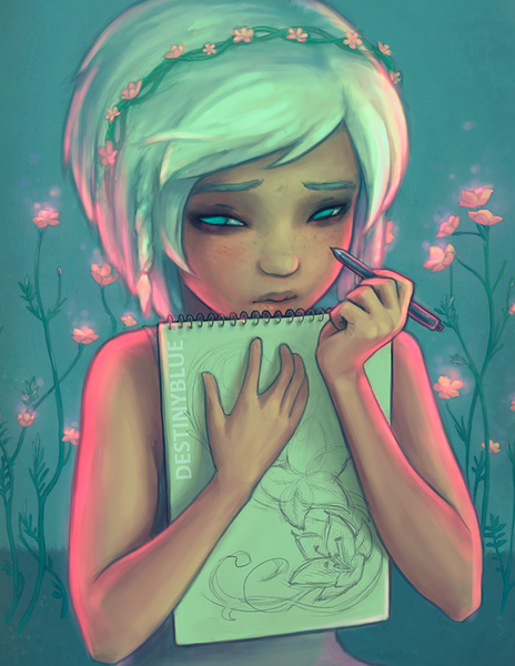 Don't Watch Me Draw